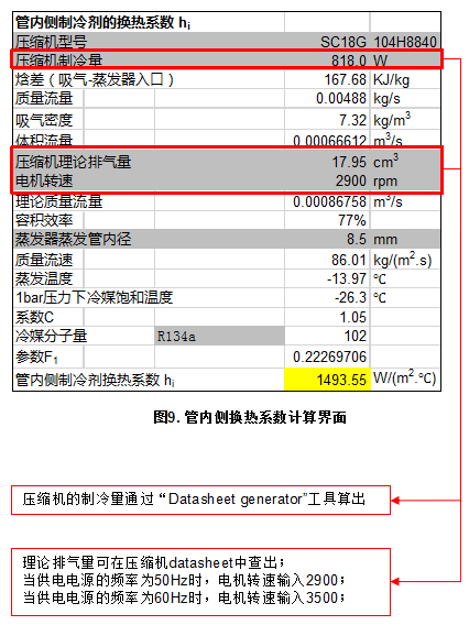 知識分享:思科普壓縮機(jī)換熱器尺寸模擬計算