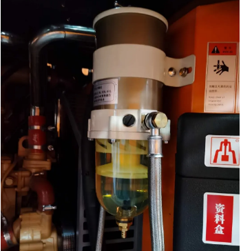 志高空壓機動態(tài):志高螺桿機及一體鉆加裝油水過濾器